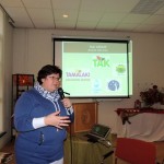 Helene van der Roest gaf een presentatie bij Vrouwen voor Vrouwen in Ede.